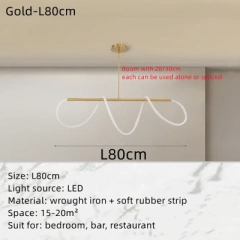 Gold-L80cm