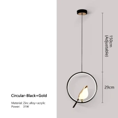 Circular-Black Gold