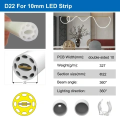 D22 for 10mm PCB