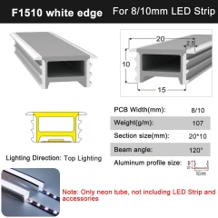 F1510 White for 8mm