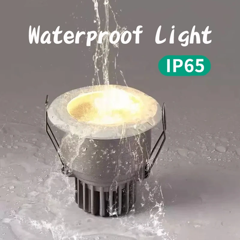 recessed IP65 LED spotlight for kitchen ceiling lighting