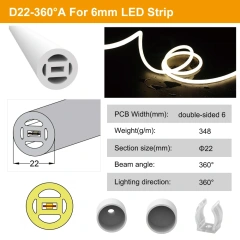 D22A for 6mm PCB
