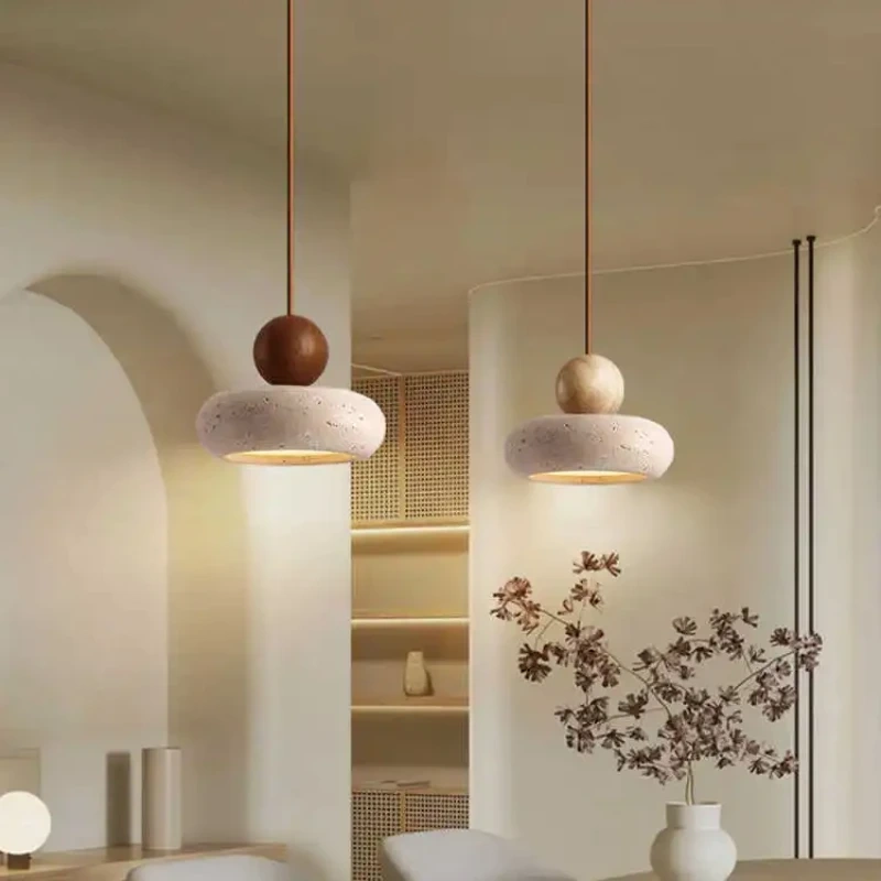 Vintage agate pendant light for restaurant interiors
