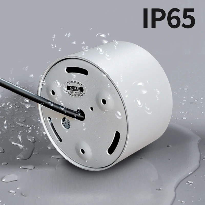 IP65 downlight waterproof LED ceiling light AC85v-265v outdoor spotlights for recessed 12W High brightness lighting