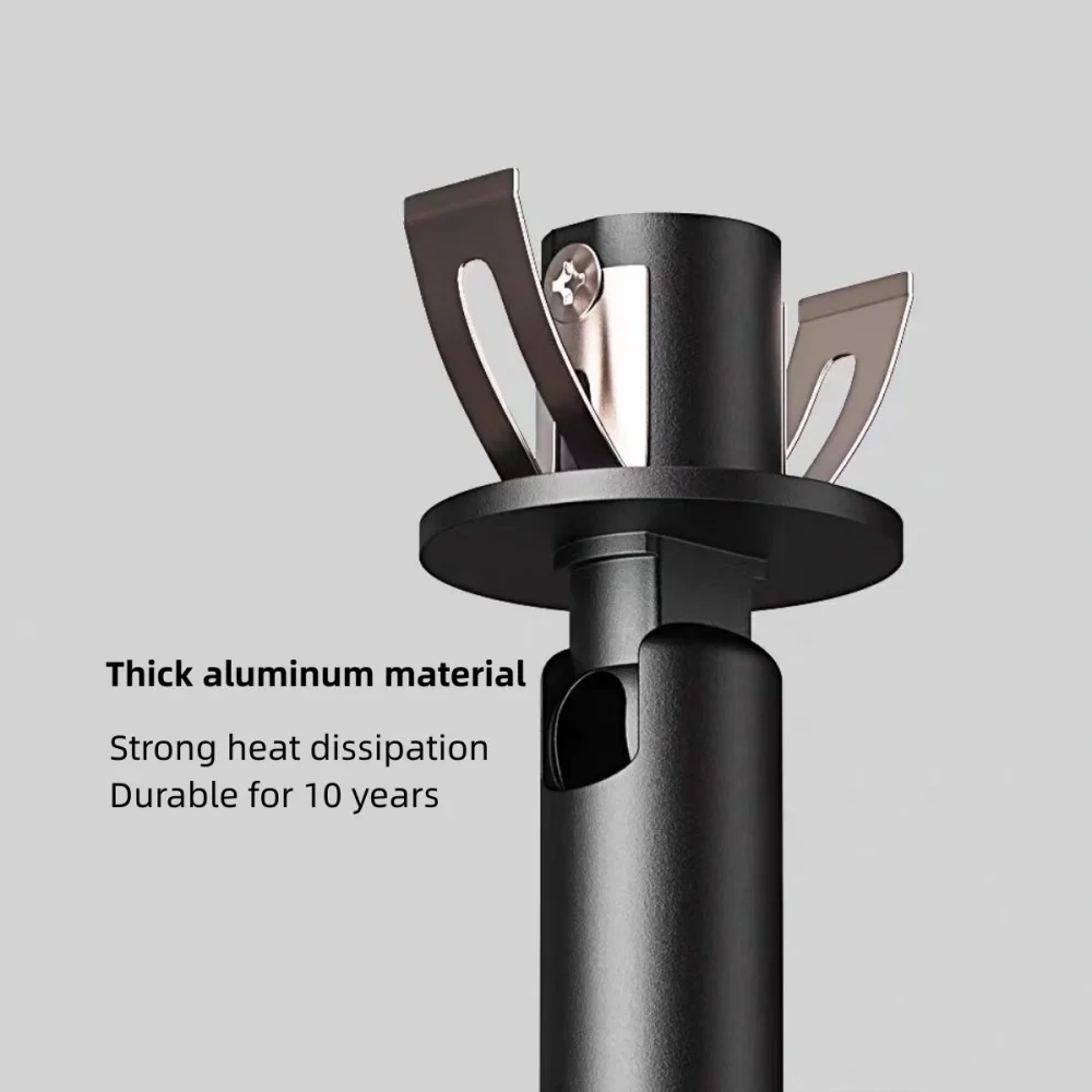 LED Minimalist Tube Spotlight Embedded Atmosphere Light Creative Art Light Luxury Ceiling Light