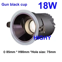 Gun Black Cup 18W