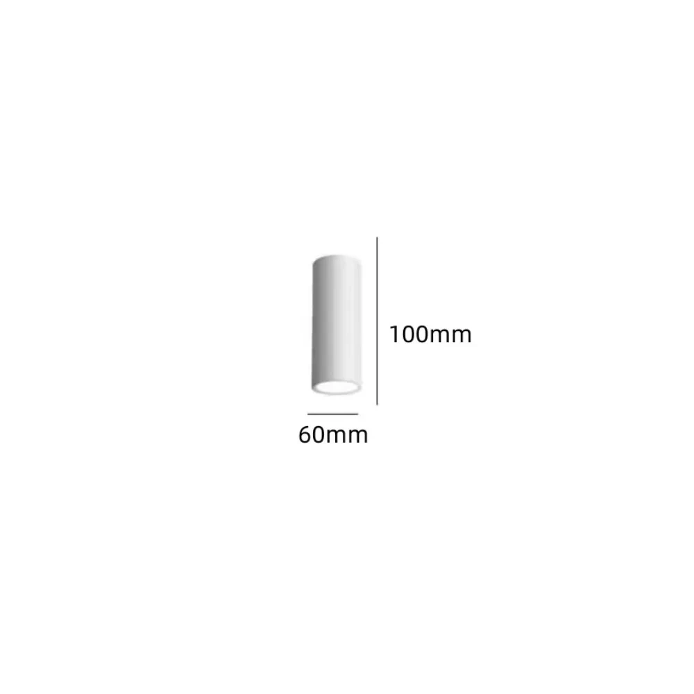 Cylinder Dimmable LED COB Ceiling Lights AC85~265V 10W 15W Surface Mounted Downlights Kitchen Living Room Bbedroom Hotel