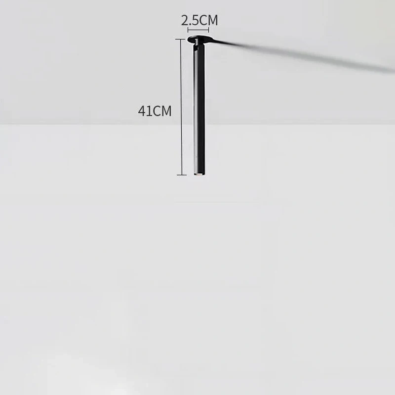 LED Minimalist Tube Spotlight Embedded Atmosphere Light Creative Art Light Luxury Ceiling Light