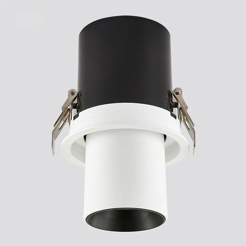 NEW Style LED Aluminum Recessed Rotating Downlight 9W/12W/15W/18W/20W/24W Chip COB Spot Light Ceiling Lamp AC85-265V