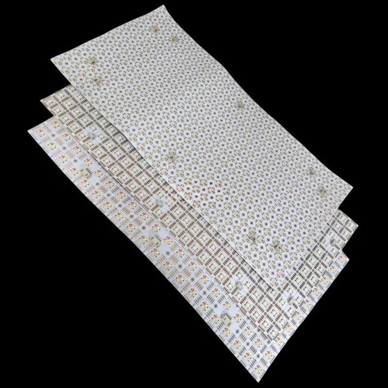 Flexible Cuttable Stone Backlight Light Emitting Diode Panel 480x240 mm 392 Light Emitting Diode/m Thin Backlight Sheet