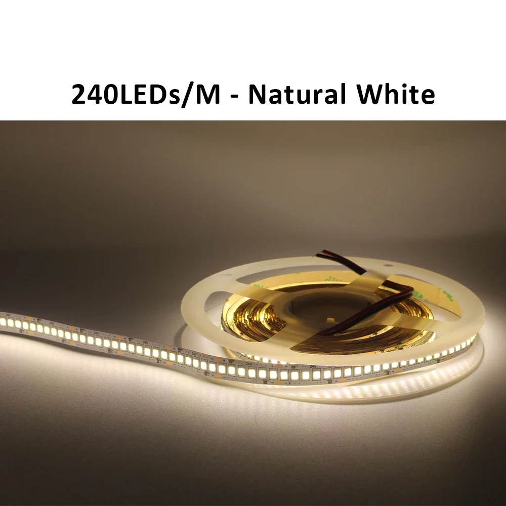 5M 12V LED Strip SMD 2835 LED Tape 120LED/M 240LED/M Ice Blue Warm Cool White 12 volt Flexible Stripe Ribbon Home Decor Light
