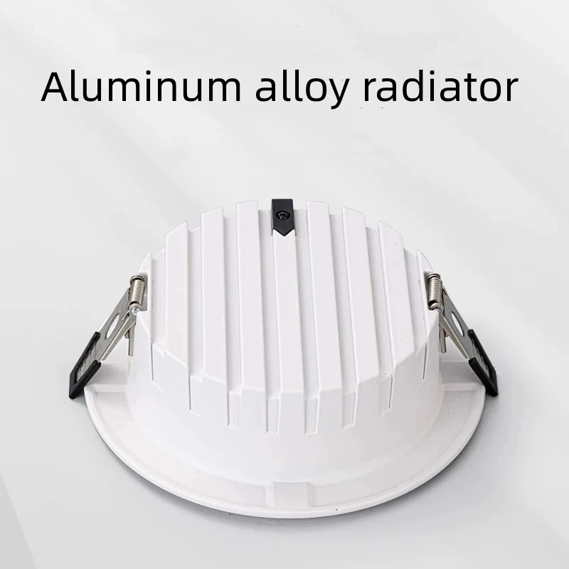 Recessed Anti-glare LED COB Downlight 9W12W15W18W  Dimmable 85-265V Ceiling Lamp Spot Light 12W 15W Home Living Room Bedroom Lig