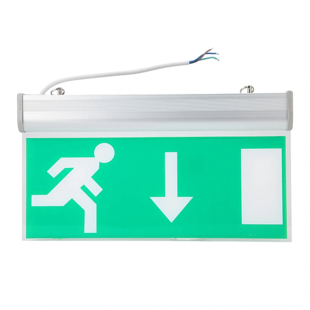 Acrylic LED Emergency Exit Lighting Sign Safety Evacuation Indicator Light 110‑220V Exit Lighting Sign LED Emergency Exit Sign
