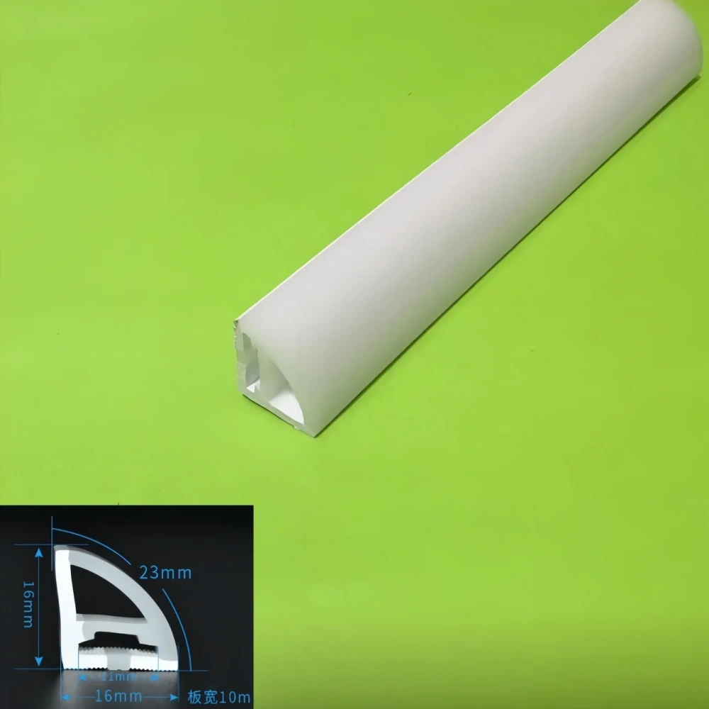 Flexible Silicone Light Strip Cover LED Neon Light Lampshade Embedded Channel for WS2815 Waterproof Lamp Tube Linear Lighting