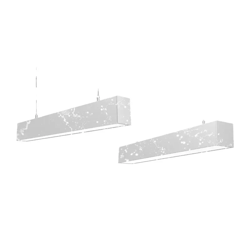 Hlinear L5075-P-W-L900 IP65 Straight Line Linear Light Series Outdoor Linear Pendant Light IP65 Fixture Bathroom Linear Lamp