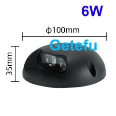 100mm 6W black