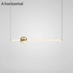 A horizontal