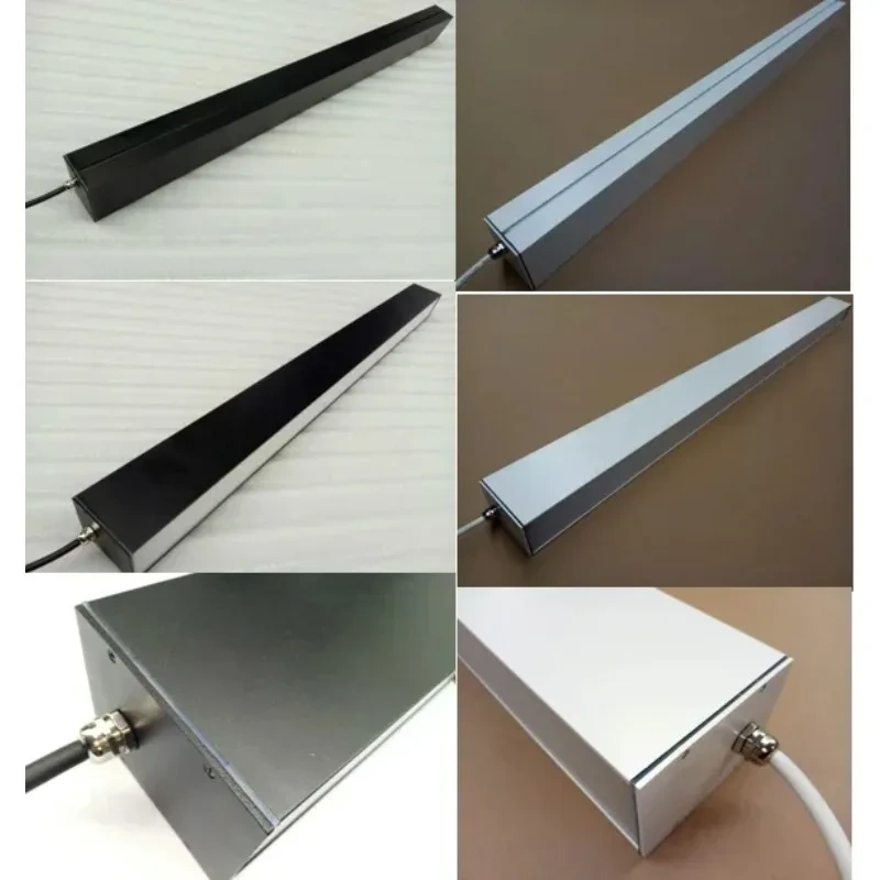 Hlinear L5075-P-W-L900 IP65 Straight Line Linear Light Series Outdoor Linear Pendant Light IP65 Fixture Bathroom Linear Lamp