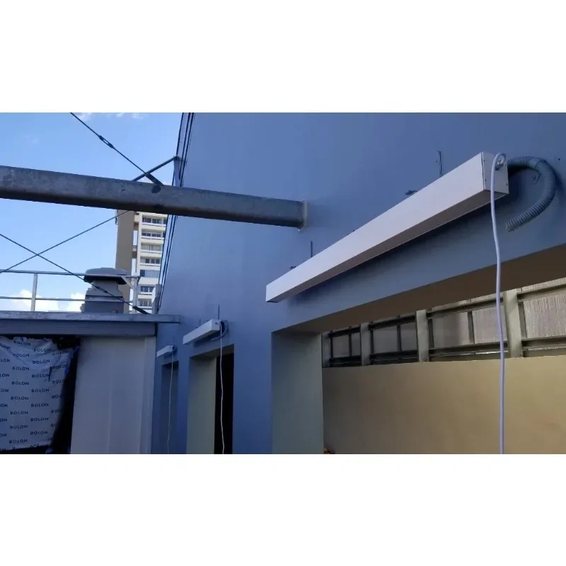 Hlinear L5075-P-W-L900 IP65 Straight Line Linear Light Series Outdoor Linear Pendant Light IP65 Fixture Bathroom Linear Lamp