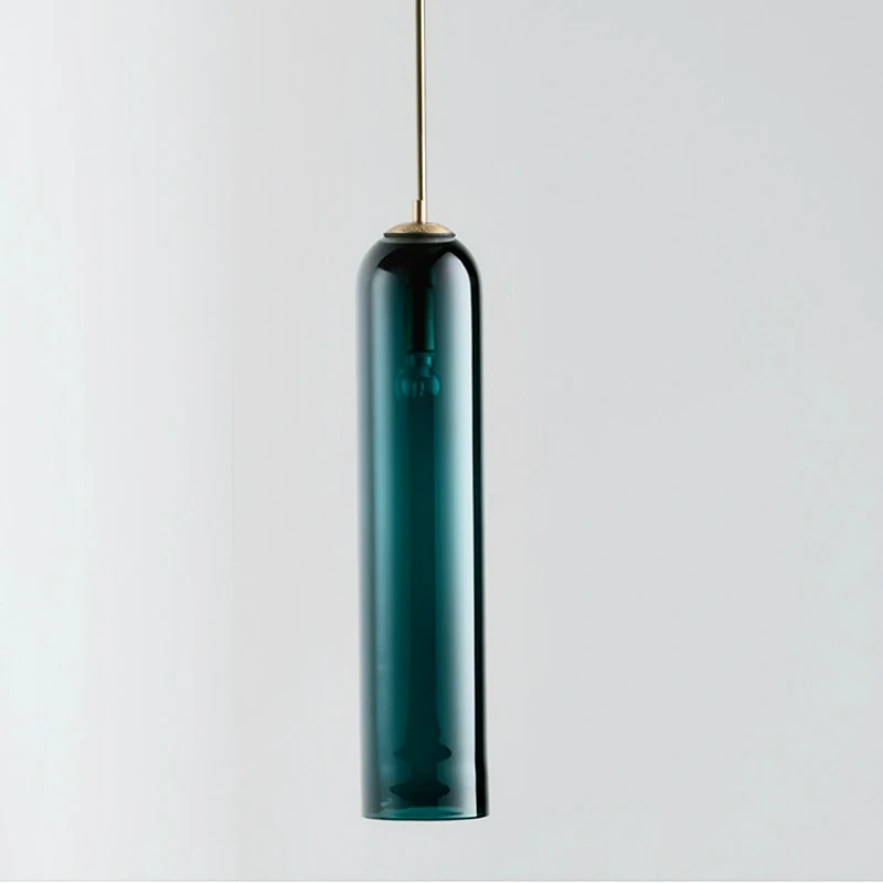Modern Pendent Lamp Led Glass Nordic Hanging Lighting Fixtures Suspension Creative Living Bedside Bedroom indoor Chandeliers