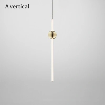Modern Led Pendant Lights Fixture Glass Long Hanging Lamps Shop Restaurant Kitchen Dining Room Decoration Lighting Gold Bedside