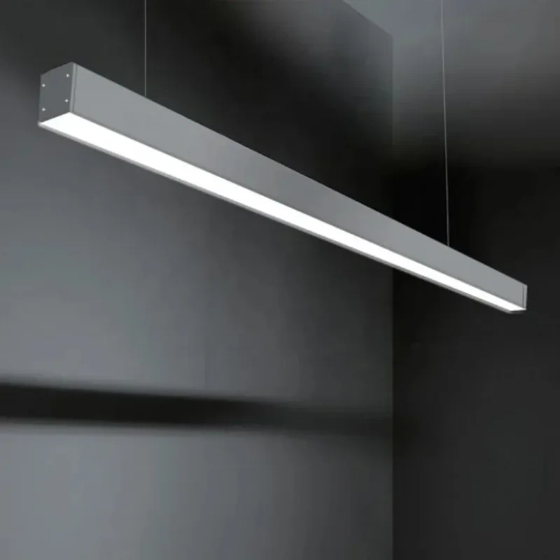 Hlinear L5075-P-W-L900 IP65 Straight Line Linear Light Series Outdoor Linear Pendant Light IP65 Fixture Bathroom Linear Lamp