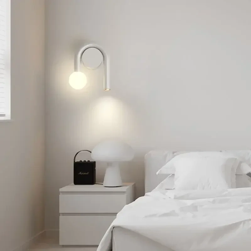 U Shape Wall Lamp Nordic Sconce Lights For Bedroom Living Dining Study Room Simple Home Decorative Fixtures