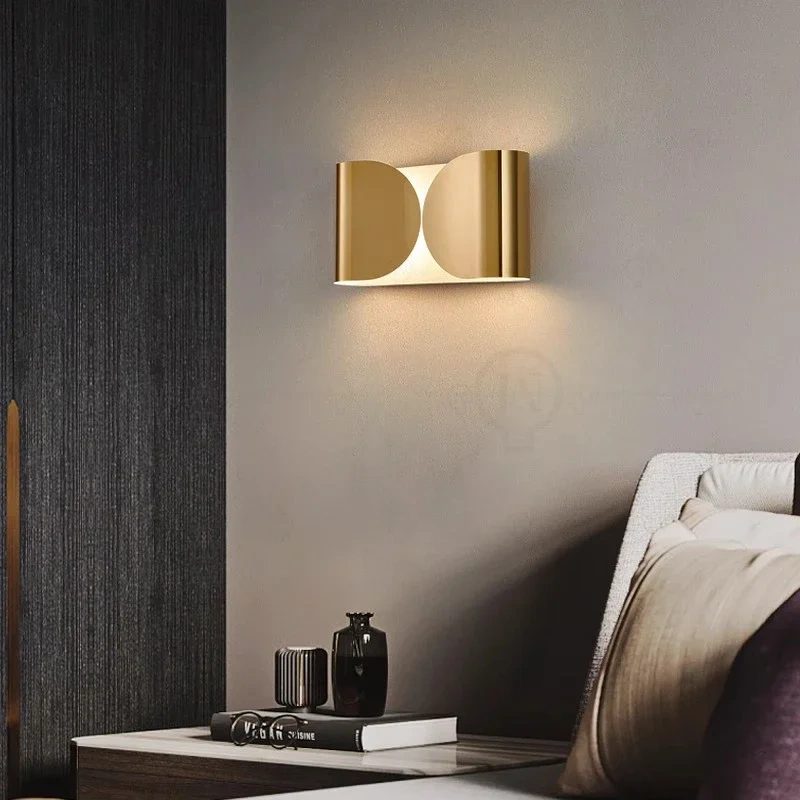 Italian Designer Classic Wall Sconce Light for Bedroom Living Room Bathroomm Lamp