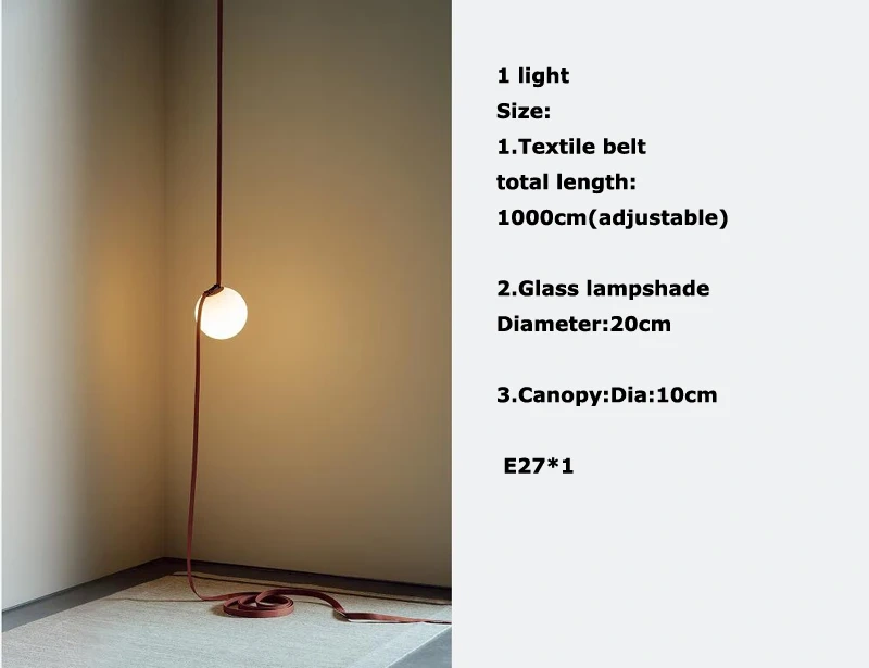 2024 Art Deco Dimmalbe Led Chandelier Lighting Orange Black Textile Glass Bubble Suspension Luminaire Lampen For Living Room