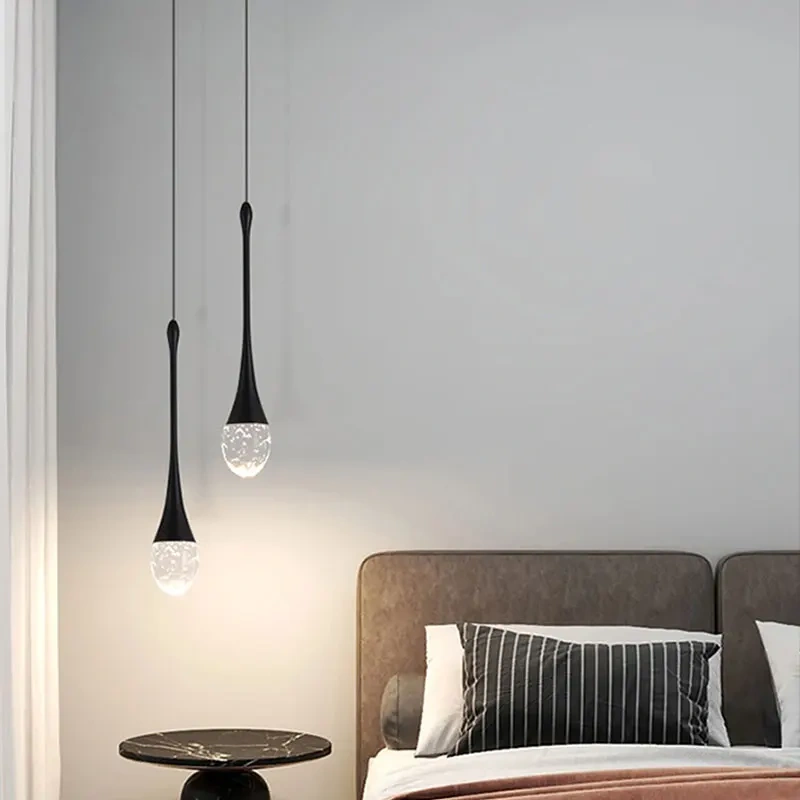 Modern Bubble Crystal Pendant Lights Indoor Hanging Lamp For  Kitchen Island Dining Living Room Bar Cafe Pendant Lamp Home Decor