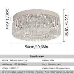 Silver 50cm