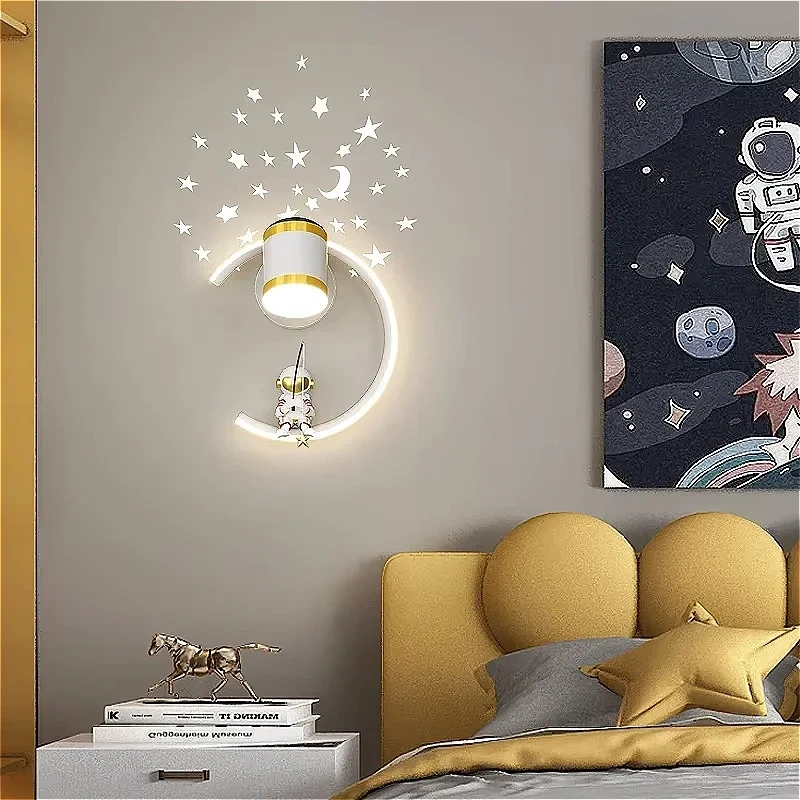 LED Wall Lights for Bedroom Bedside Hallway Living Room Balcony Indoor Lighting Wall Lamp Ac110/220v Home Decoration Aisle White