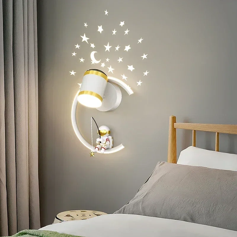 LED Wall Lights for Bedroom Bedside Hallway Living Room Balcony Indoor Lighting Wall Lamp Ac110/220v Home Decoration Aisle White