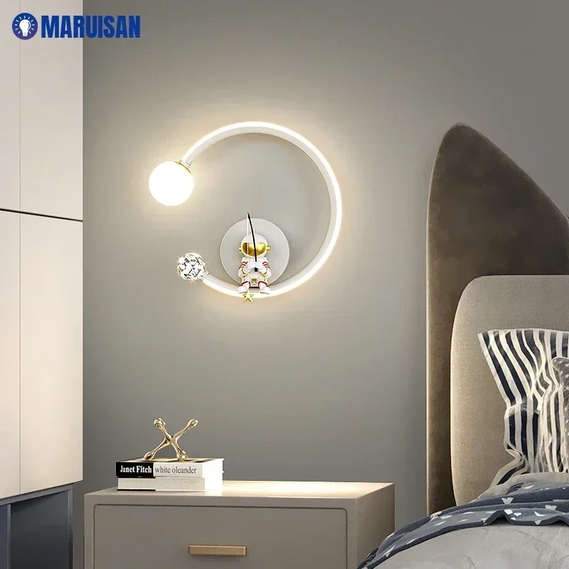 LED Wall Lights for Bedroom Bedside Hallway Living Room Balcony Indoor Lighting Wall Lamp Ac110/220v Home Decoration Aisle White