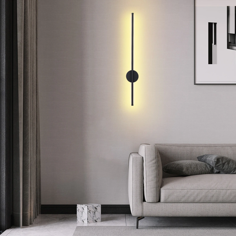 Rechargeable 50cm/80cm Wall Light Wireless LED Internal Wall Sconce Modern Beside Night Lamp for Bedroom Remote Control 1PCS