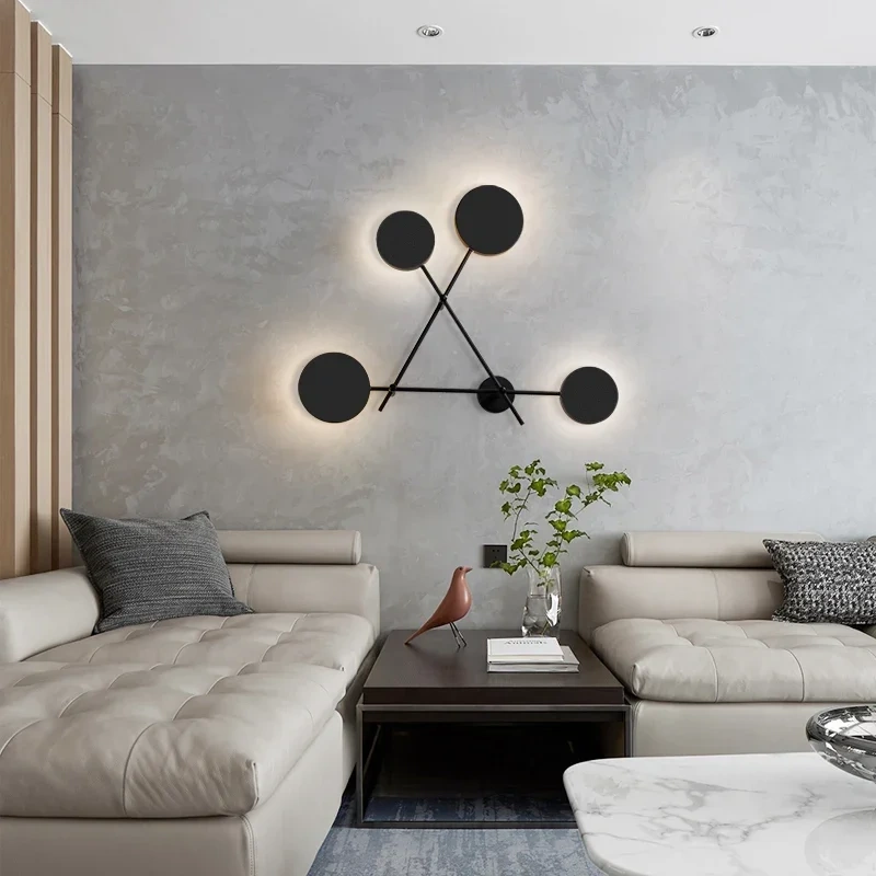 LED Wall Lamp Living Room Decoration minimal lamp Interior Wall Light Fixture Bedroom wall decoration Indoor Lighting for Home