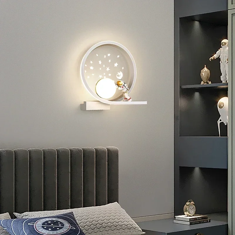 LED Wall Lights for Bedroom Bedside Hallway Living Room Balcony Indoor Lighting Wall Lamp Ac110/220v Home Decoration Aisle White