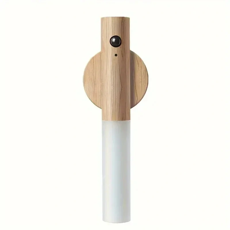 1pc Intelligent Human Body Induction Night Light, Household Toilet Wall Induction, LED Rechargeable Corridor Cabinet Wall Light
