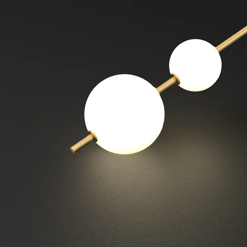 Vertical Globle Wall Lamp Sconce Light for Living Room Bedroom