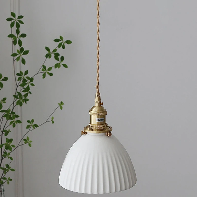 Japanese Traditional Creamic Pendant Lamp Kitchen Island Diing Room Multiple Styles Nrodic Home Decor Pendant Ceiling Lights
