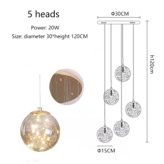 5 heads