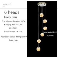 6 heads
