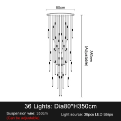 Dia80cm 36 lights