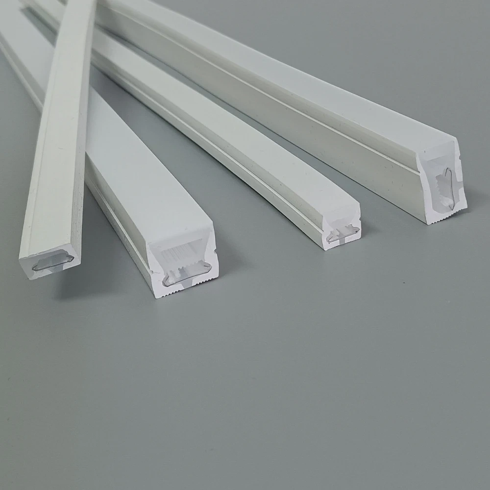 Sliding Channel Break-Resistant LED Diffuser Flexible Led Strip Silicone Sleeve Neon Tube IP67 Waterproof For RGB Strip