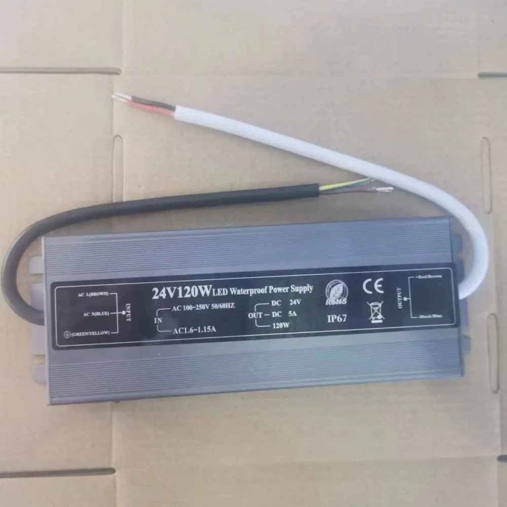 Waterproof  IP68 Power Supply AC 110/220V  For  DC 12/24V COB  RGBCCT  Led Driver Transformer Power Supply Adapter Electronic ou