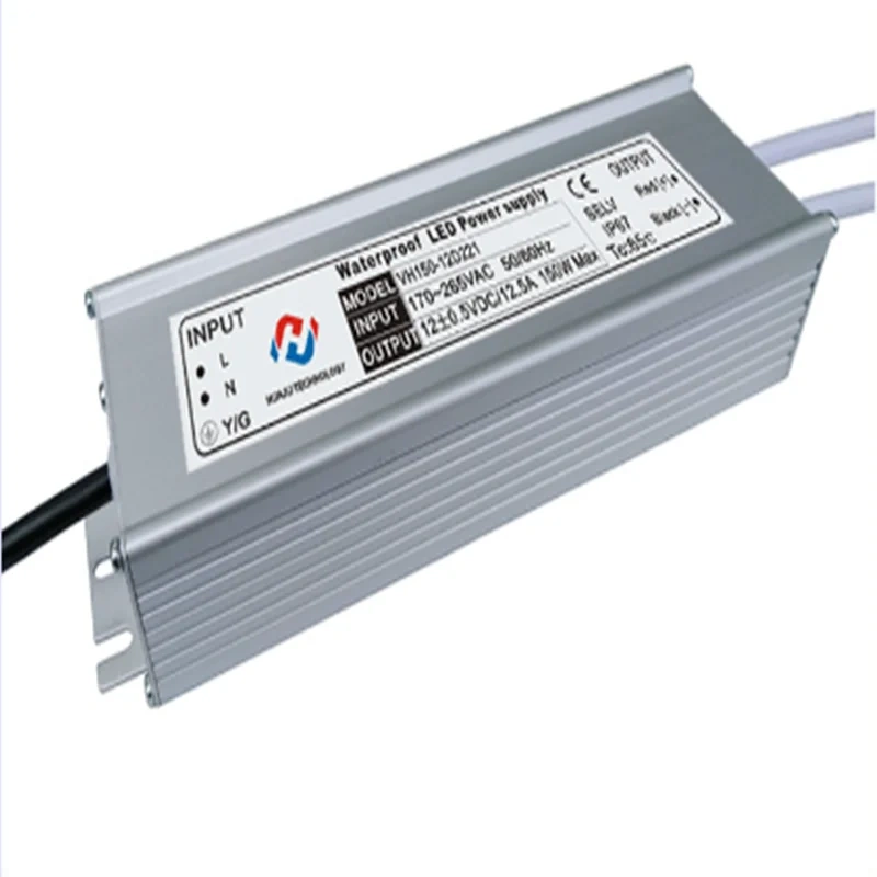 Waterproof  IP68 Power Supply AC 110/220V  For  DC 12/24V COB  RGBCCT  Led Driver Transformer Power Supply Adapter Electronic ou
