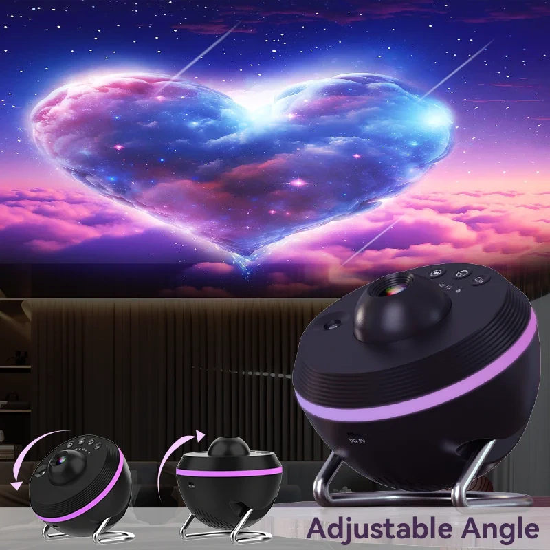 Newest Meteor 13 in 1 Ultra Clear Galaxy Projector Ultra Clear Night Light Lamp Rotary Space Ball Planetarium Projector Lights
