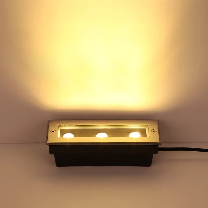 New LED Underground Light For Outdoor Garden Floor Light LED  Stairs Buried lamp Recessed Yard Wall Washer AC85-265V 12V IP67