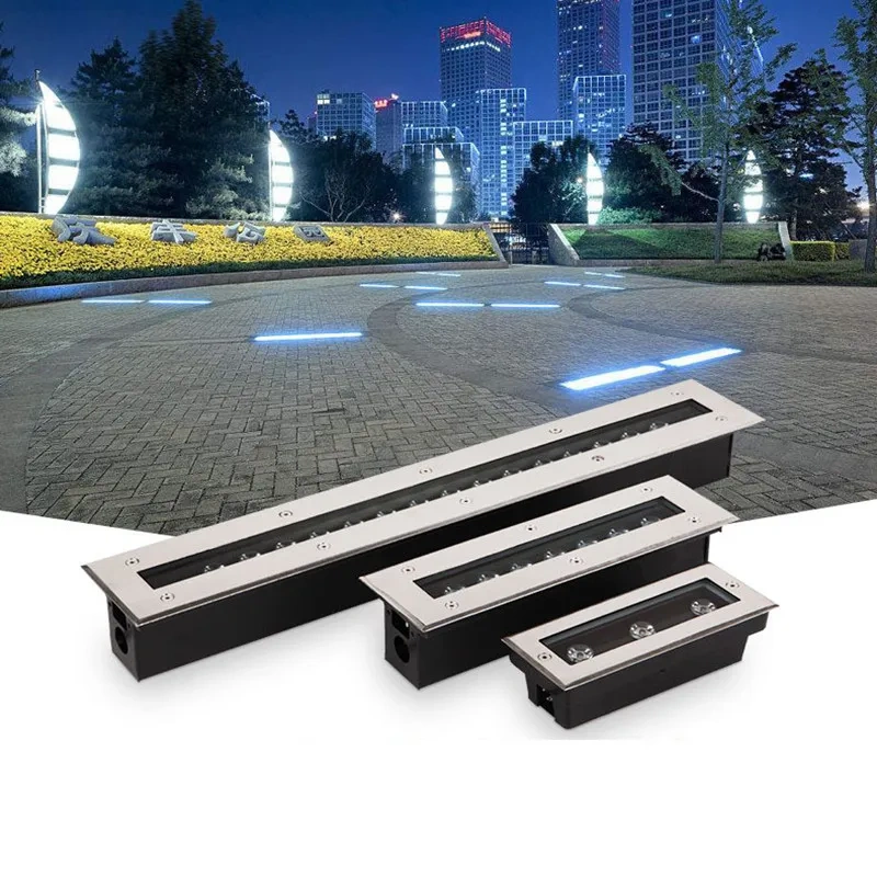 New LED Underground Light For Outdoor Garden Floor Light LED  Stairs Buried lamp Recessed Yard Wall Washer AC85-265V 12V IP67