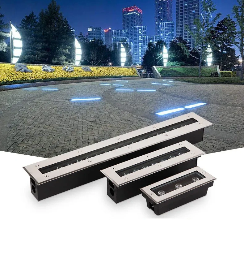 New LED Underground Light For Outdoor Garden Floor Light LED  Stairs Buried lamp Recessed Yard Wall Washer AC85-265V 12V IP67